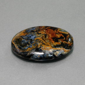 Pietersite Multicolore naturelle Coupe ovale, 26.23 ct, Opaque