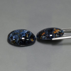 Achetez naturel ct Multicolore Pietersite gems, Coupe ovale, En provenance Namibie chez GemSelect. En stock, livraison internationale!