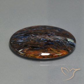 Pietersite Multicolore naturelle ovale, 18.58 ct, Opaque