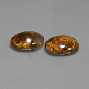 Achetez naturel ct Multicolore Pietersite gems, Coupe ovale, En provenance Namibie chez GemSelect. En stock, livraison internationale!