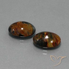 Shop natural 9.39ct Multicolore Pietersite gems, ovale, from Namibie at GemSelect. In stock, global shipping!