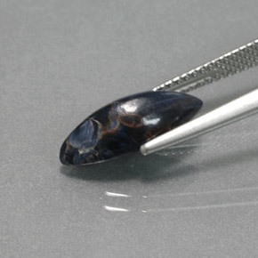 Pietersite Multicolore naturelle Marquise, 2.55 ct, Opaque