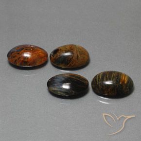 Shop natural 14.51ct Multicolore Pietersite gems, ovale, from Namibie at GemSelect. In stock, global shipping!