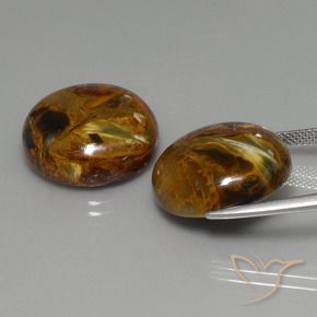 Shop natural 34.12ct Multicolore Pietersite gems, Tour, from Namibie at GemSelect. In stock, global shipping!