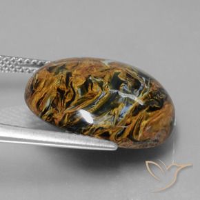 Pietersite Multicolore naturelle Tour, 15.19 ct, Opaque