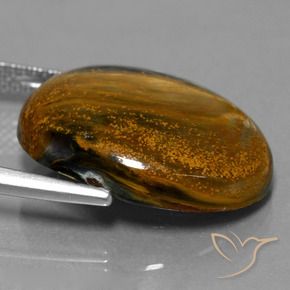 Pietersite Multicolore naturelle ovale, 13.27 ct, Opaque