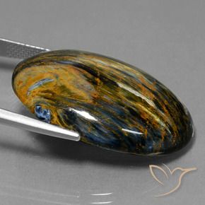 Pietersite Multicolore naturelle ovale, 28.27 ct, Opaque