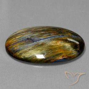 Pietersite Multicolore naturelle ovale, 23.40 ct, Opaque