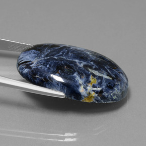 Pietersite Multicolore naturelle Coupe ovale, 30.94 ct, Opaque