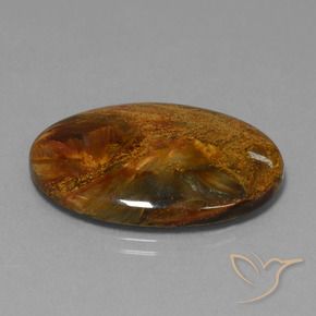 Pietersite Multicolore naturelle ovale, 23.40 ct, Opaque
