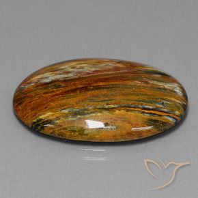 Pietersite Multicolore naturelle ovale, 24.96 ct, Opaque
