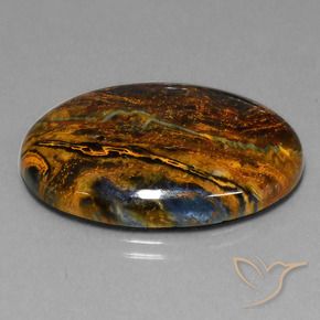 Pietersite Multicolore naturelle ovale, 27.91 ct, Opaque