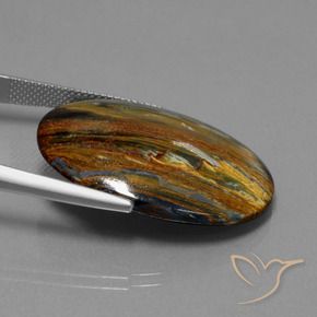Pietersite Multicolore naturelle ovale, 23.70 ct, Opaque