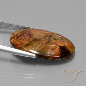 Pietersite Multicolore naturelle ovale, 22.93 ct, Opaque