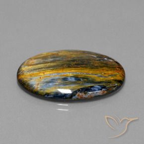 Pietersite Multicolore naturelle ovale, 21.88 ct, Opaque