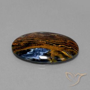 Pietersite Multicolore naturelle ovale, 19.63 ct, Opaque