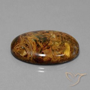 Pietersite Multicolore naturelle ovale, 28.44 ct, Opaque