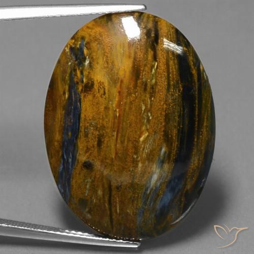 Pietersite Multicolore naturelle ovale, 23.07 ct, Opaque