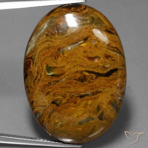 Pietersite Multicolore naturelle ovale, 40.92 ct, Opaque