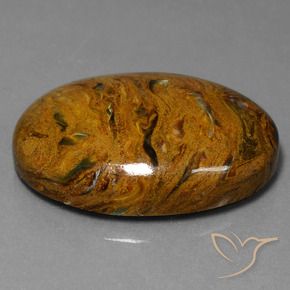 Pietersite Multicolore naturelle ovale, 40.92 ct, Opaque