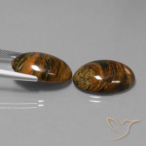 Shop natural 23.62ct Multicolore Pietersite gems, ovale, from Namibie at GemSelect. In stock, global shipping!
