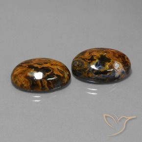 Shop natural 28.36ct Multicolore Pietersite gems, ovale, from Namibie at GemSelect. In stock, global shipping!