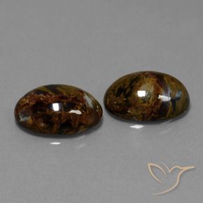 Shop natural 10.01ct Multicolore Pietersite gems, ovale, from Namibie at GemSelect. In stock, global shipping!