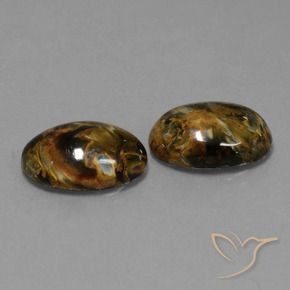 Shop natural 9.17ct Multicolore Pietersite gems, ovale, from Namibie at GemSelect. In stock, global shipping!
