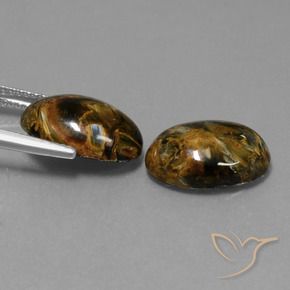 Shop natural 9.17ct Multicolore Pietersite gems, ovale, from Namibie at GemSelect. In stock, global shipping!