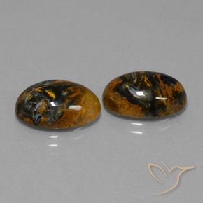 Shop natural 9.39ct Multicolore Pietersite gems, ovale, from Namibie at GemSelect. In stock, global shipping!