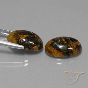 Shop natural 9.39ct Multicolore Pietersite gems, ovale, from Namibie at GemSelect. In stock, global shipping!