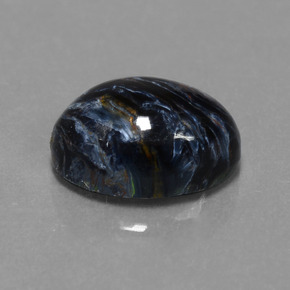 Piétersite multicolore naturelle coupe ovale, 6,21 ct, opaque