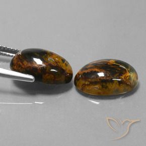 Shop natural 10.09ct Multicolore Pietersite gems, ovale, from Namibie at GemSelect. In stock, global shipping!