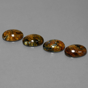 Achetez naturel ct Multicolore Pietersite gems, Coupe ovale, En provenance Namibie chez GemSelect. En stock, livraison internationale!