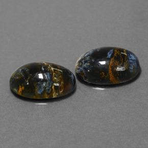 Achetez naturel ct multicolore piétersite gems, coupe ovale, en provenance namibie chez gemselect. en stock, livraison internationale!
