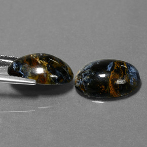 Achetez naturel ct multicolore piétersite gems, coupe ovale, en provenance namibie chez gemselect. en stock, livraison internationale!