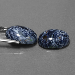 Achetez naturel 9,79ct multicolore piétersite gems, coupe ovale, en provenance namibie chez gemselect. en stock, livraison internationale!