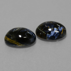 Achetez naturel 11,20ct multicolore piétersite gems, coupe ovale, en provenance namibie chez gemselect. en stock, livraison internationale!