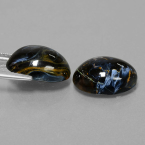 Achetez naturel 11,20ct multicolore piétersite gems, coupe ovale, en provenance namibie chez gemselect. en stock, livraison internationale!