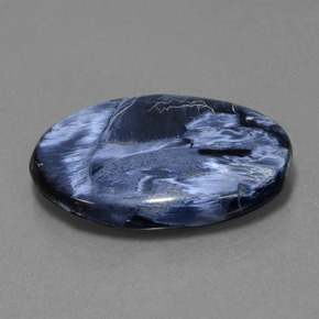 Piétersite multicolore naturelle coupe ovale, 19,23 ct, opaque