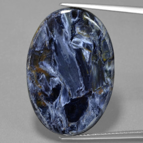 Piétersite multicolore naturelle coupe ovale, 17,56 ct, opaque