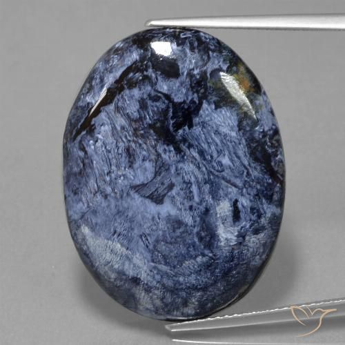 26.73ct Naturel Multicolore Pietersite, ovale, Opaque