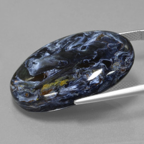 Pietersite Multicolore naturelle Coupe ovale, 35.79 ct, Opaque