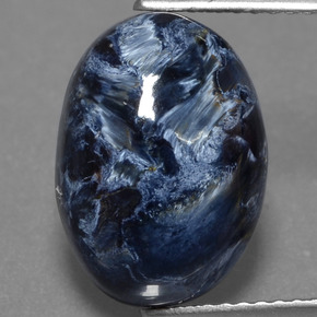 Pietersite Multicolore naturelle Coupe ovale, 5.53 ct, Opaque