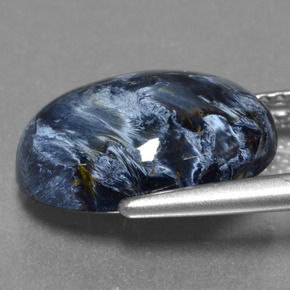 Pietersite Multicolore naturelle Coupe ovale, 5.53 ct, Opaque