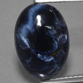 Pietersite Multicolore naturelle Coupe ovale, 5.07 ct, Opaque