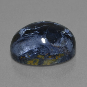 Piétersite multicolore naturelle coupe ovale, 15,74 ct, opaque