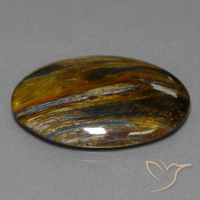 Pietersite Multicolore naturelle ovale, 20.70 ct, Opaque