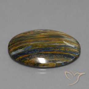 Pietersite Multicolore naturelle ovale, 24.13 ct, Opaque