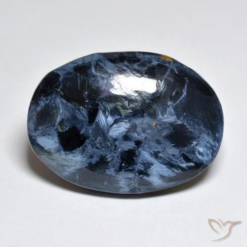 32.31ct Naturel Multicolore Pietersite, ovale, Opaque